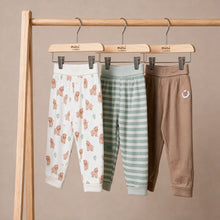 Load image into Gallery viewer, Unisex 3 Pack Plain And Highland Cow Print Joggers