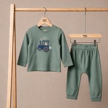 Load image into Gallery viewer, Baby Boys Tractor Embroidered Long Sleeve Top And Joggers