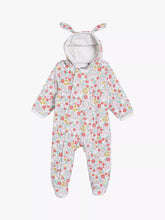 Load image into Gallery viewer, Floral Printed Hooded Pram Suit