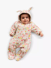 Load image into Gallery viewer, Floral Printed Hooded Pram Suit
