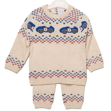 Load image into Gallery viewer, Baby Car Knit 2 Piece Set