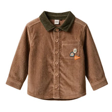 Load image into Gallery viewer, Brown Woodland Corduroy Shirt