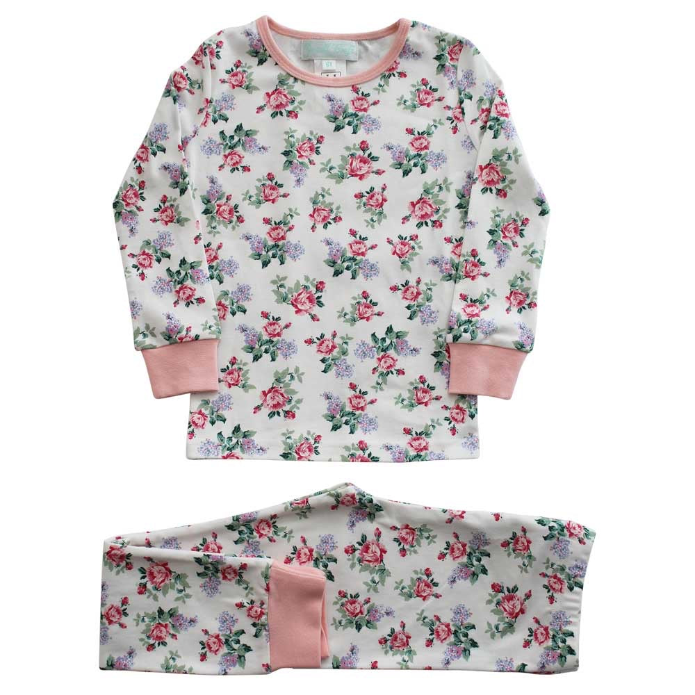 Vintage Floral Print Pyjamas
