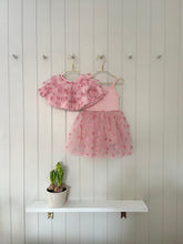 Load image into Gallery viewer, Pink Tulle Dress With Glitter Hearts