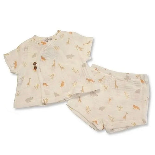 Cotton Safari Short Set
