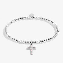 Load image into Gallery viewer, Kids' A Little 'Faith' Bracelet In Silver Plating