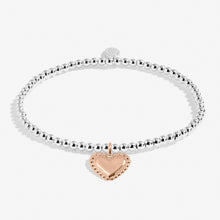 Load image into Gallery viewer, Kids&#39; A Little &#39;Daughter&#39; Bracelet In Silver And Rose Gold Plating