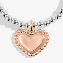 Load image into Gallery viewer, Kids&#39; A Little &#39;Daughter&#39; Bracelet In Silver And Rose Gold Plating