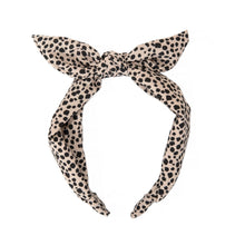 Load image into Gallery viewer, Leopard Love Tie Headband