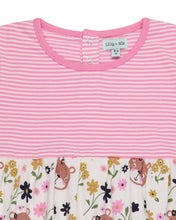 Load image into Gallery viewer, LILLY/STRIPE JERSEY DRESS