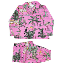 Load image into Gallery viewer, Pink Jungle Traditional Pyjamas