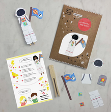 Load image into Gallery viewer, Make Your Own Astronaut Peg Doll
