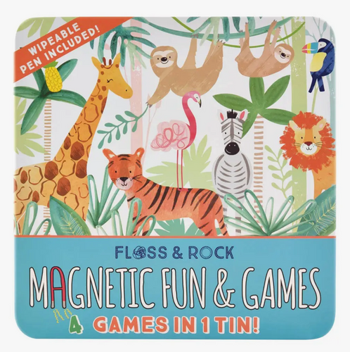 Jungle Magnetic Fun and Games Compendium