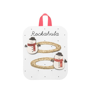 Snowman Glitter Clips x526