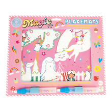 Load image into Gallery viewer, Magic Water Placemats - Rainbow Fairy