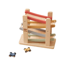 Load image into Gallery viewer, Wooden Car Ramp Toy