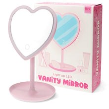 Load image into Gallery viewer, Light Up Vanity Mirror - Heart