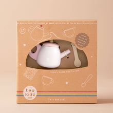 Load image into Gallery viewer, Just Bee Kids Wooden Tea Set FSC