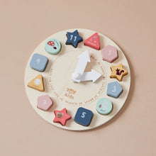 Load image into Gallery viewer, Wooden Puzzle Clock