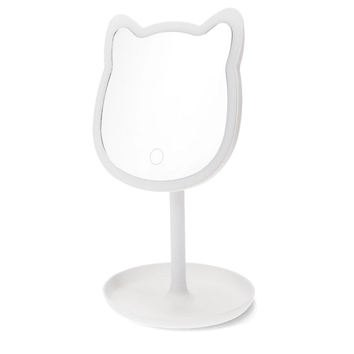 Light Up Vanity Mirror - Cat