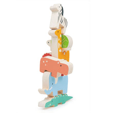 Load image into Gallery viewer, Wooden Toy Happy Stacking Safari For Kids