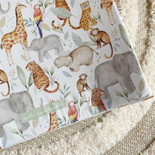 Load image into Gallery viewer, Jungle Wedge Baby Changing Mat | Handmade UK