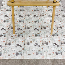 Load image into Gallery viewer, Children’s Splash Mat | Farm Animals Print | Table Cloth