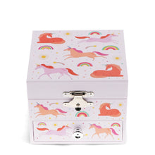Load image into Gallery viewer, Musical Jewellery Box - Unicorn