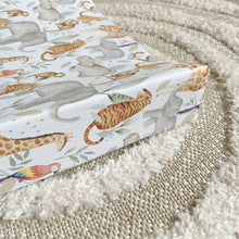 Load image into Gallery viewer, Jungle Wedge Baby Changing Mat | Handmade UK