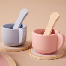 Load image into Gallery viewer, Just Bee Kids Wooden Tea Set FSC