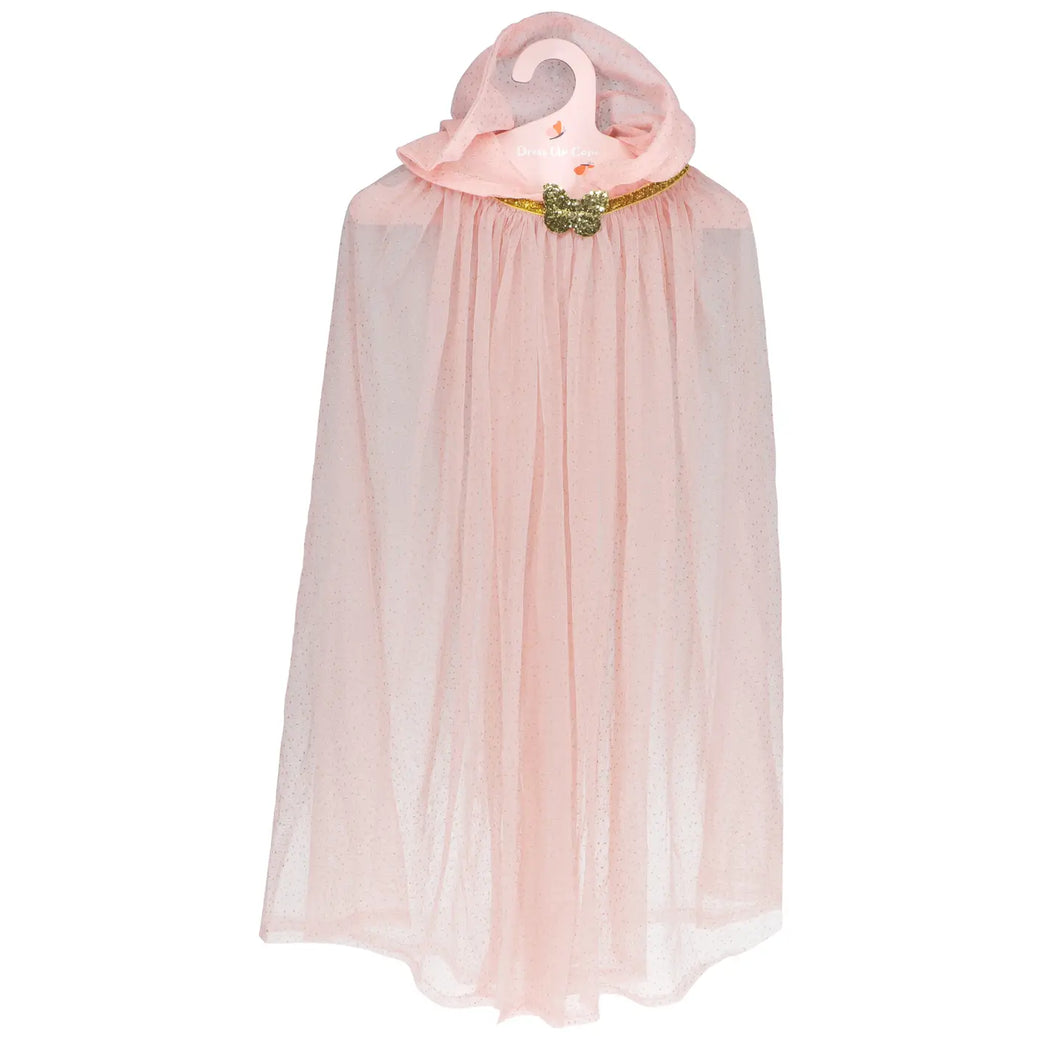 Children's Glitter Cape - Light Pink