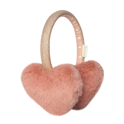 Fluffy Love Heart Earmuffs