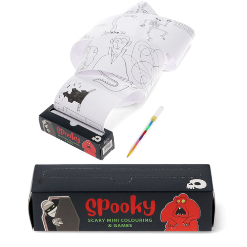 Mini Colouring and Games - Spooky