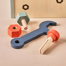 Load image into Gallery viewer, Just Bee Kids Wooden Tool Bench FSC®