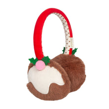 Load image into Gallery viewer, Christmas Pudding Earmuffs