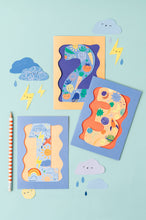 Load image into Gallery viewer, Doodle 3 Age Card Boys