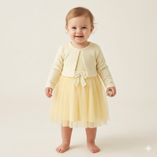 Load image into Gallery viewer, Yellow Bolero Tulle Dress