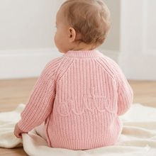 Load image into Gallery viewer, Pink Cute Cardigan