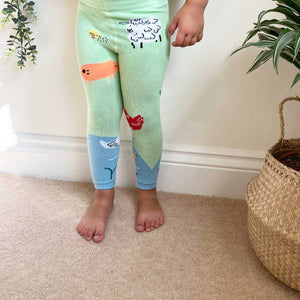 Farmyard cow Leggings