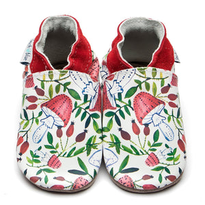 Inch Blue Rosehip Toadstool soft leather shoes