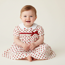 Load image into Gallery viewer, Strawberry Peter Pan Collar Dress