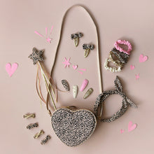 Load image into Gallery viewer, Love Heart Leopard Bag