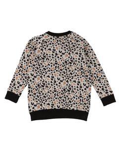 ANIMAL JACQUARD SWEATSHIRT