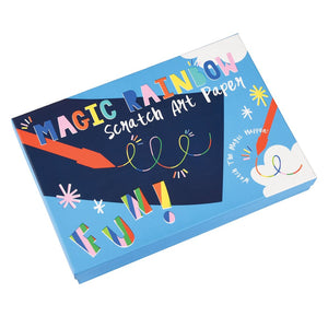 Magic Rainbow Scratch Art Paper