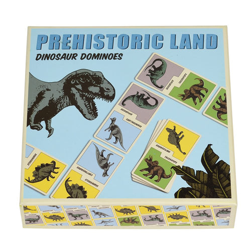Prehistoric Land Dinosaur Dominoes