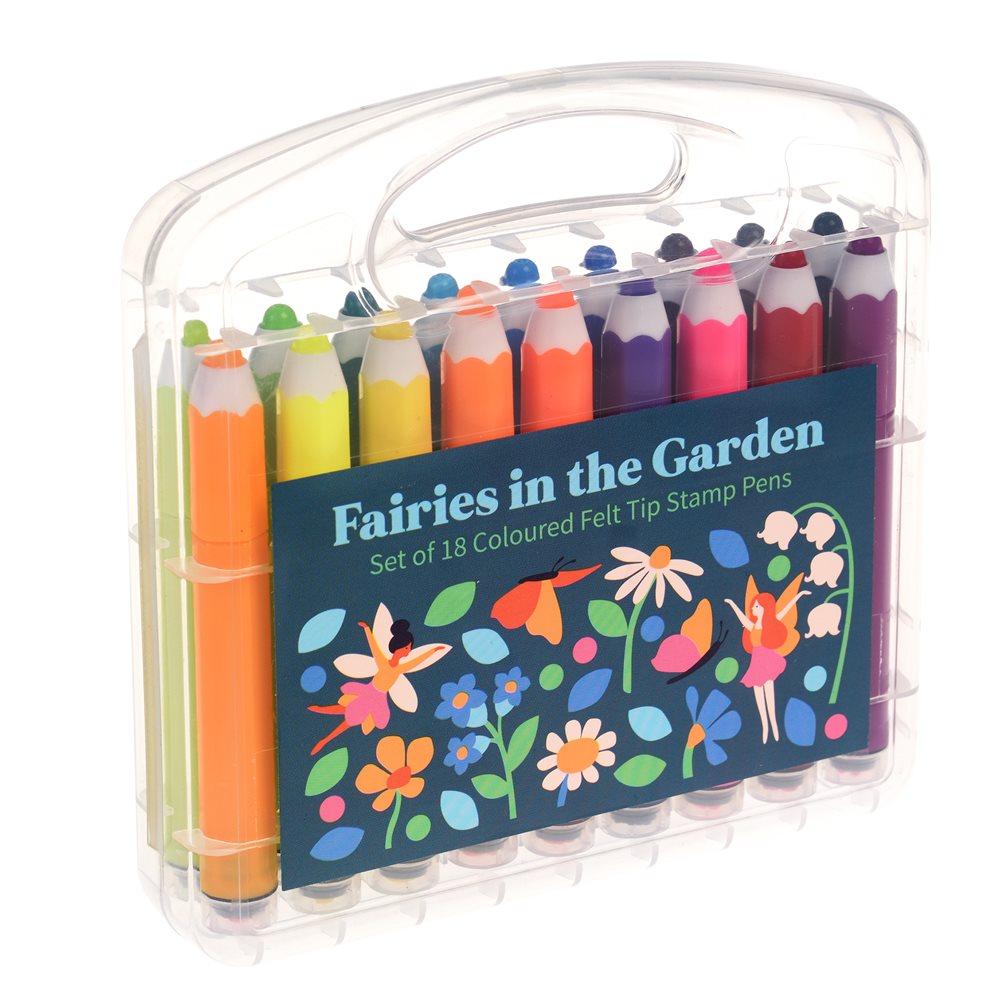 Flower Fairies Stamp and Felt Tip Pens