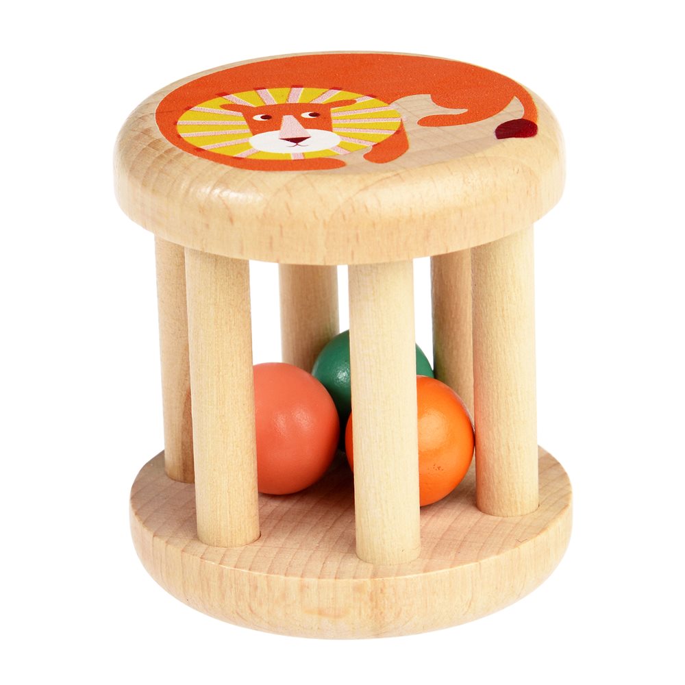 Wild Wonders Wooden Rattle