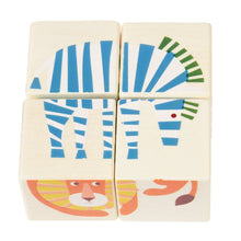 Load image into Gallery viewer, Wild Wonders Wooden Puzzle Cubes