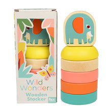 Load image into Gallery viewer, Wild Wonders Wooden Stacker