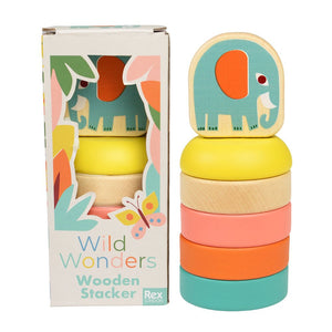 Wild Wonders Wooden Stacker